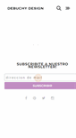 Mobile Screenshot of debuchydesign.com